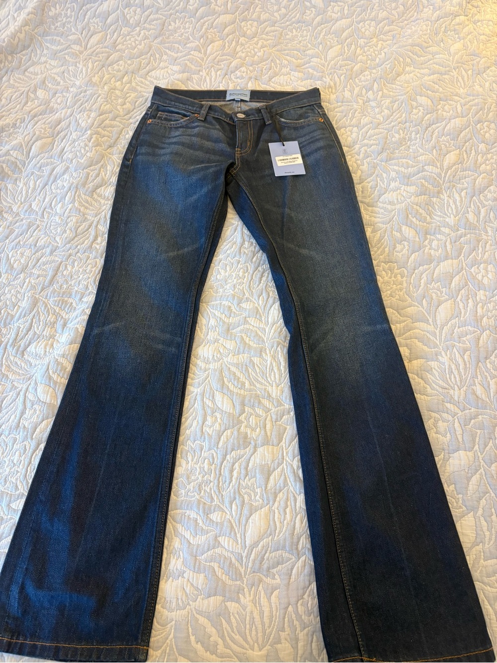 Reformation x Devon Lee Carlson Kenny Low Rise Bootcut Jeans Size 25